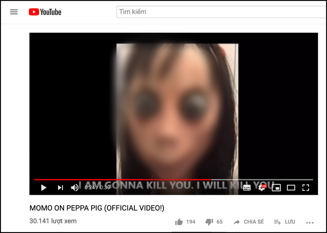 Creepypasta Việtnam - Cảnh báo: Trò chơi kinh dị momo xúi giục trẻ em tự  sát xuất hiện trên Youtube. Thử thách Momo được báo cáo lần đầu tiên vào  tháng 7