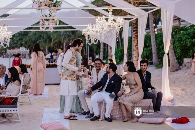 Chùm ảnh: Những khoảnh khắc ấn tượng nhất trong hôn lễ chính thức của cặp đôi tỷ phú Ấn Độ bên bờ biển Phú Quốc - Ảnh 10.