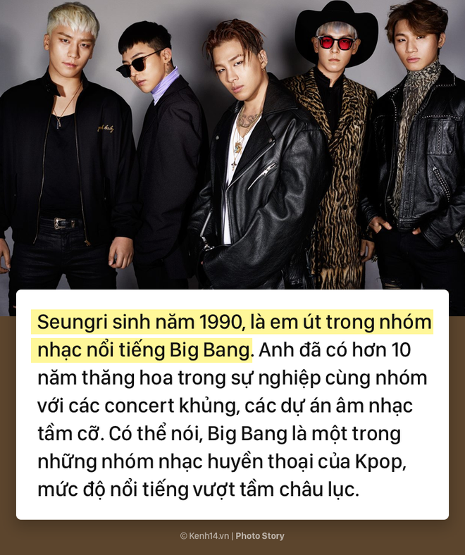 C&ugrave;ng nh&igrave;n lại sự nghiệp thăng hoa của Seungri v&agrave; chuỗi scandal đ&atilde; khiến anh phải r&uacute;t khỏi ng&agrave;nh giải tr&iacute; - Ảnh 3.