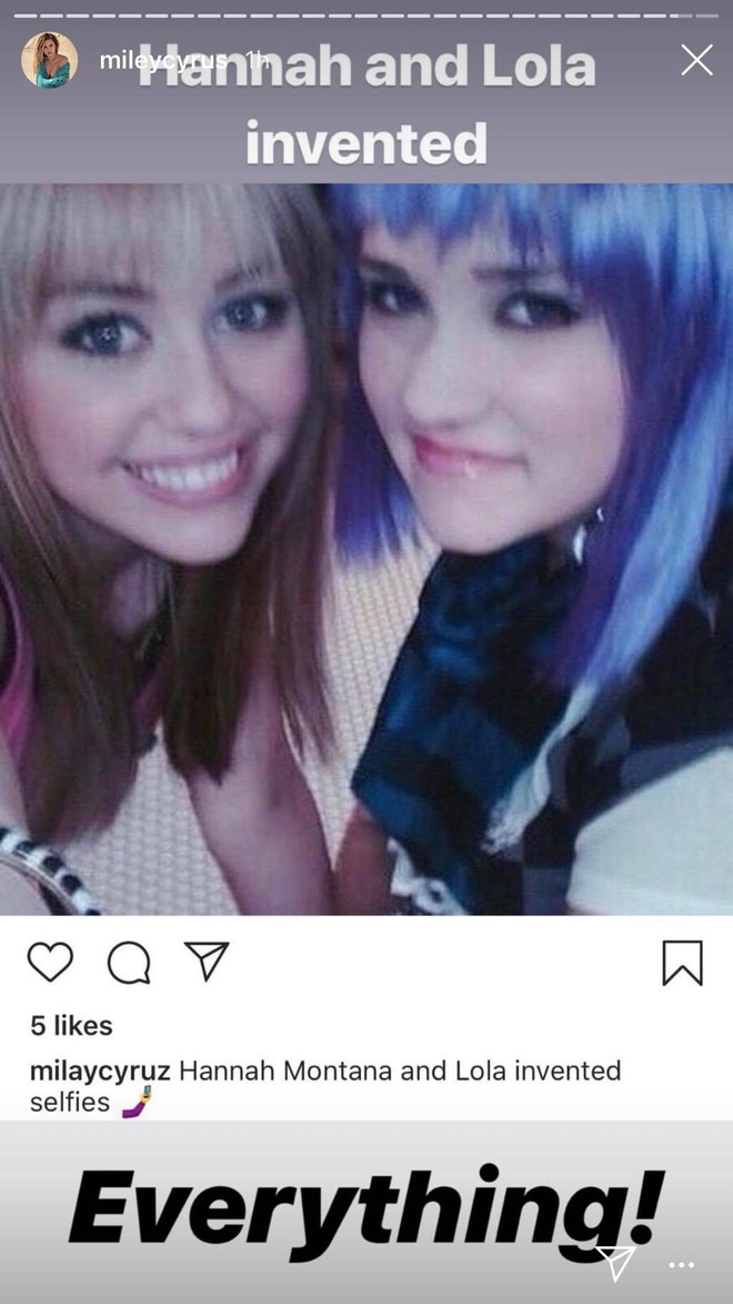 Suddenly Miley Cyrus strangely remembered her past, posted photos of when she was close to Taylor Swift and even kissed Katy Perry - Photo 14.