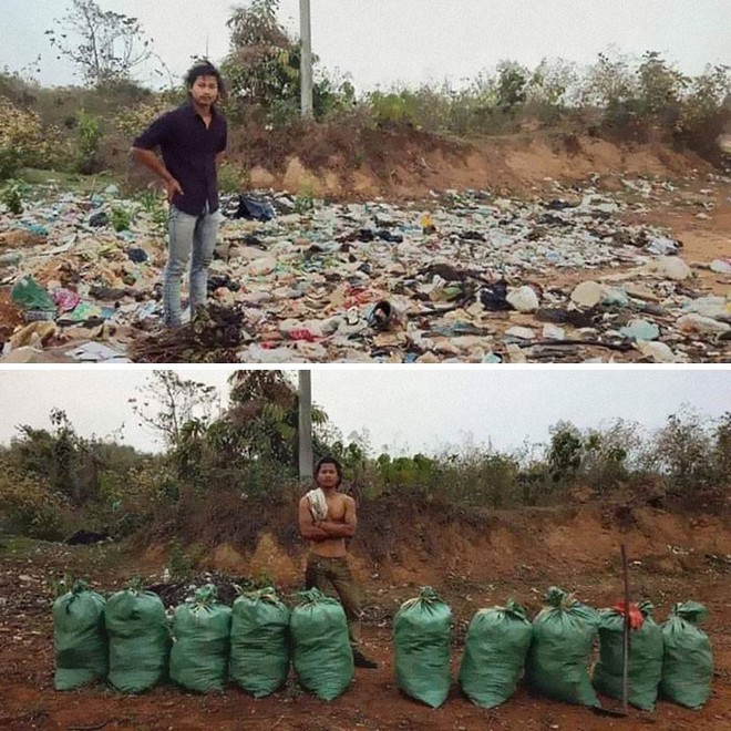Thử thách dọn rác: 30 màn thử thách dọn rác xuất sắc nhất có Việt Nam - Ảnh 5.