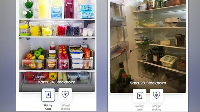 Hội FA chắc sẽ sướng rơn: Samsung có ứng dụng hẹn hò theo... thành phần tủ lạnh của bạn - Ảnh 1.