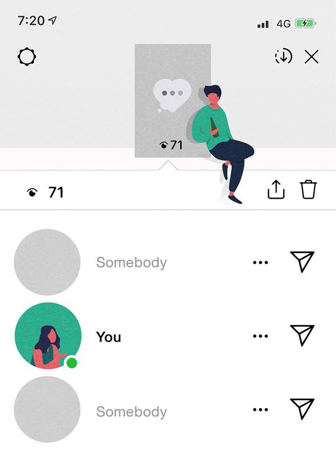 Chức năng thật sự của story: Mặc vạn người lướt qua, chỉ 1 người dừng lại xem h&ocirc;m nay của bạn thế n&agrave;o l&agrave; đủ! - Ảnh 2.