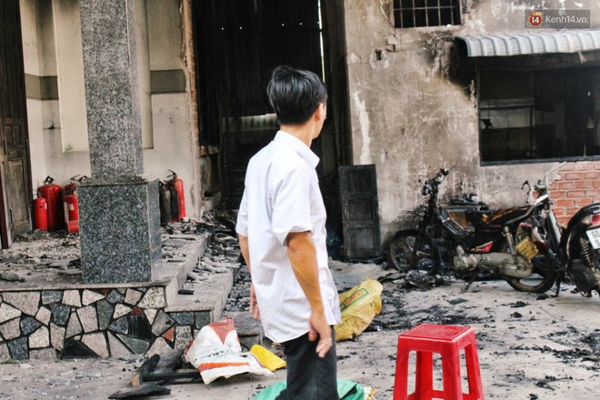 Chùm ảnh: Hiện trường vụ cháy tang thương ở Vũng Tàu khiến bé gái 10 tuổi tử vong cùng bố mẹ - Ảnh 10.