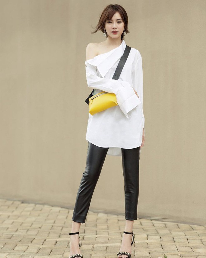 Đụng độ gam m&agrave;u trắng, 2 hot mom H&agrave; Tăng - Đặng Thu Thảo chiếm s&oacute;ng trong street style tuần n&agrave;y - Ảnh 9.
