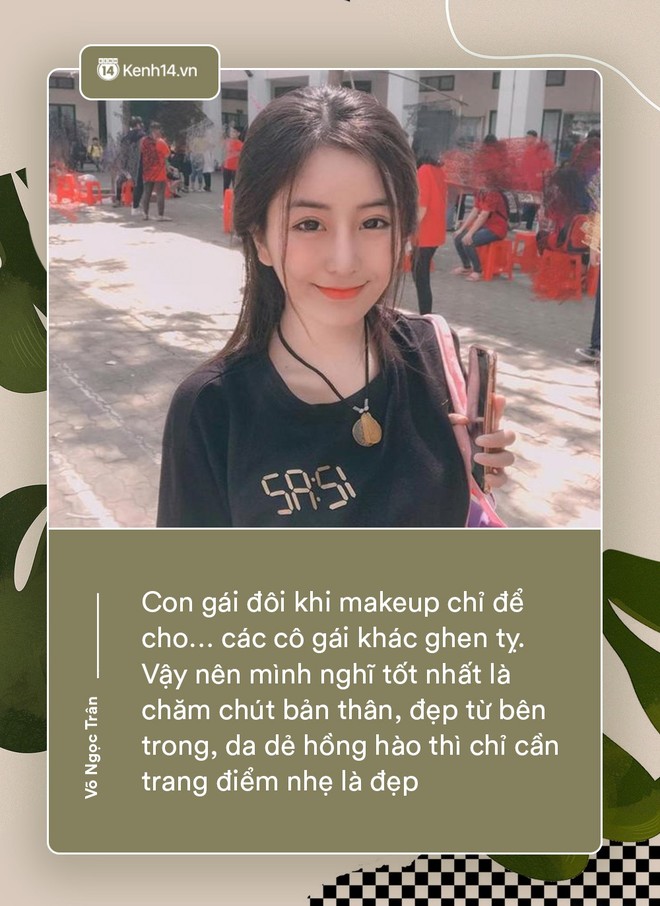 Võ Ngọc Trân - nữ sinh cấp 3 đang hot nhất Sài Gòn: Không cần người đẹp trai và quá giàu có, vì mình có thể kiếm được tiền - Ảnh 8.