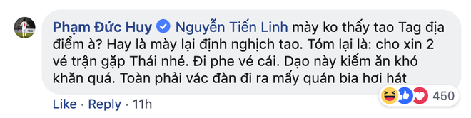 Dù đau đớn vì bị răng ngu hành, Đức Huy vẫn lầy lội xin vé xem U23 Việt Nam của đàn em - Ảnh 3.