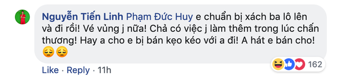 Dù đau đớn vì bị răng ngu hành, Đức Huy vẫn lầy lội xin vé xem U23 Việt Nam của đàn em - Ảnh 4.