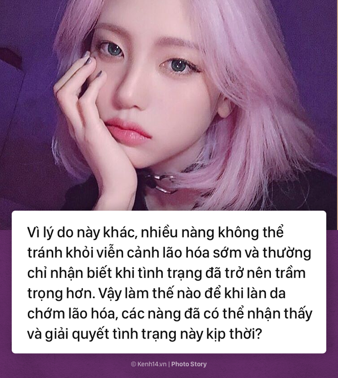 Dấu hiệu l&atilde;o h&oacute;a da - Ảnh 1.