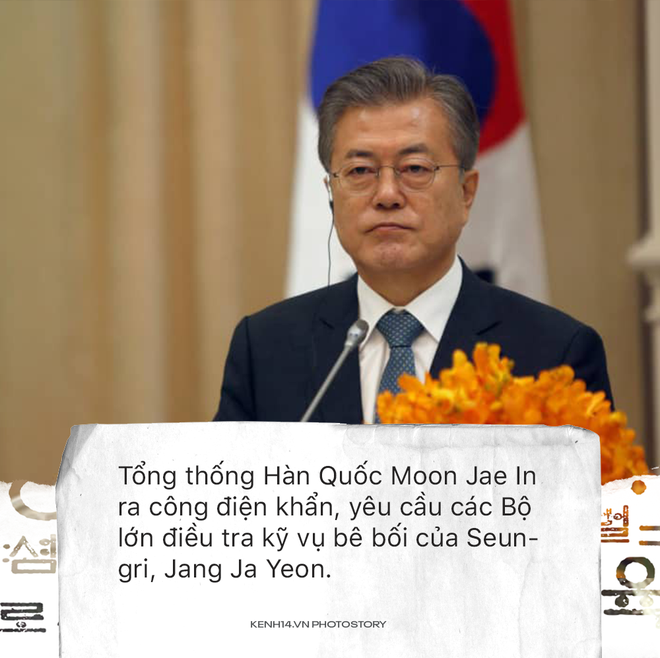 Scandal của Seungri ngày 18/3: Tổng thống Hàn Quốc chính thức lên tiếng, Jung Joon Young có lệnh bắt giữ - Ảnh 7.