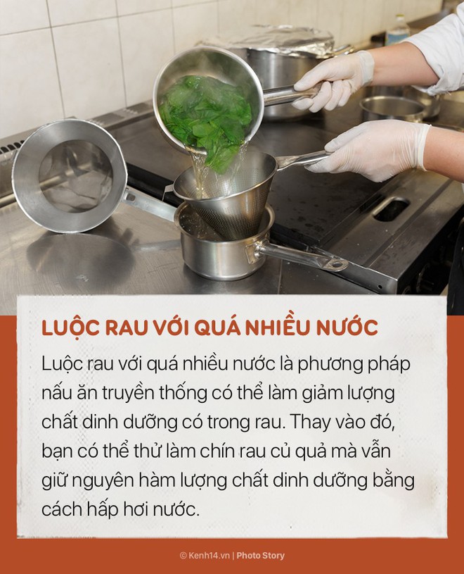 Thực phẩm mất chất dinh dưỡng thậm ch&iacute; c&ograve;n g&acirc;y độc hại với những sai lầm n&agrave;y khi đun nấu  - Ảnh 3.