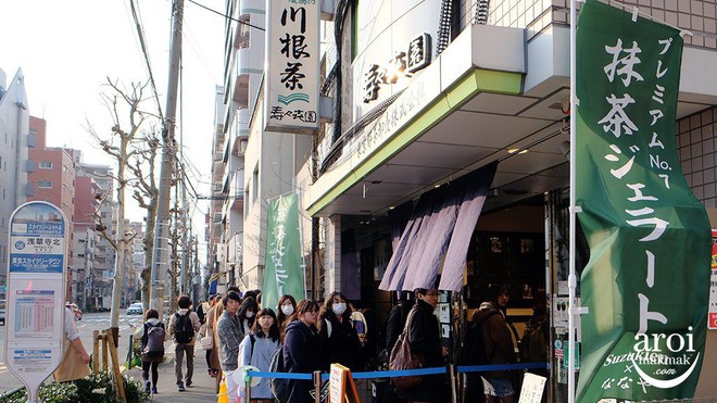 Tiệm kem ở Nhật Bản thách thức thực khách với món matcha 7 cấp độ, cấp độ 4 đã có thể khiến bạn say ngoắc cần câu - Ảnh 2.