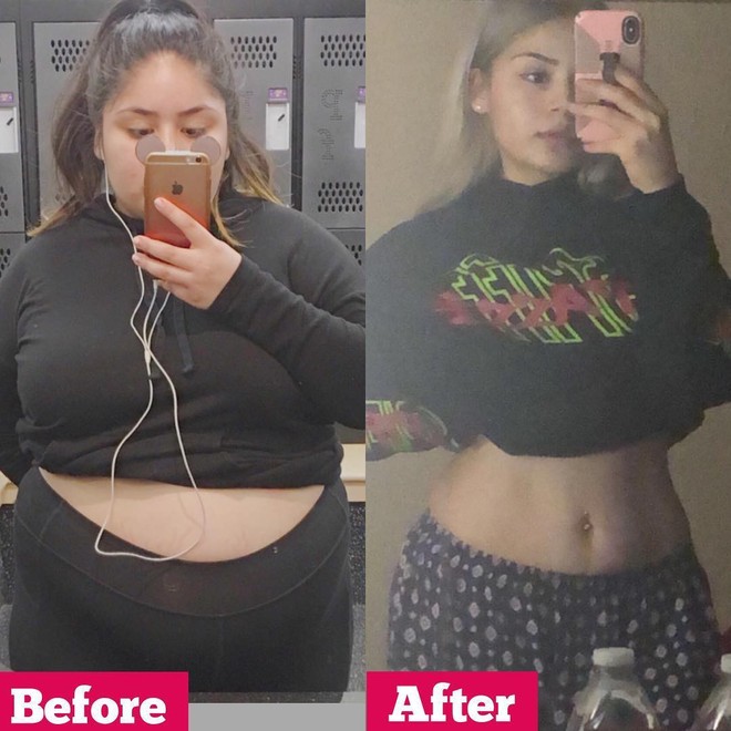 Từ 121kg xuống 63kg, cô gái người Mỹ gây bất ngờ vì kế hoạch giảm cân quá thành công - Ảnh 1.