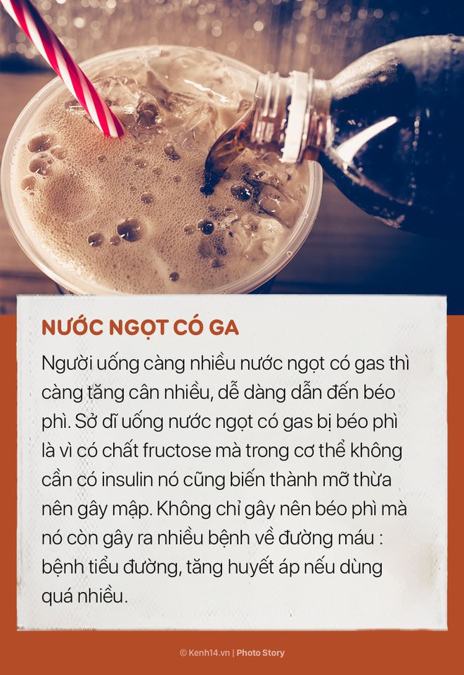 Uống nước ngọt c&oacute; ga g&acirc;y tăng c&acirc;n - Ảnh 7.