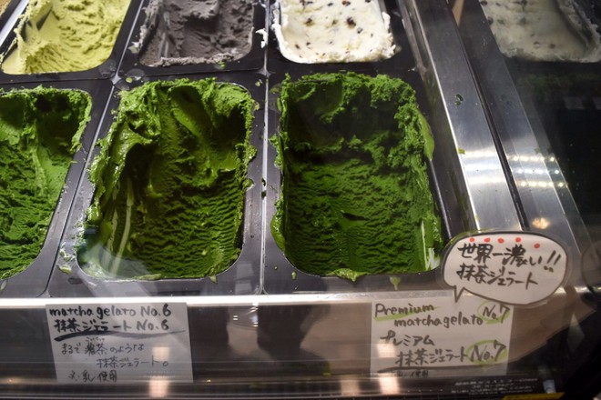Tiệm kem ở Nhật Bản thách thức thực khách với món matcha 7 cấp độ, cấp độ 4 đã có thể khiến bạn say ngoắc cần câu - Ảnh 5.