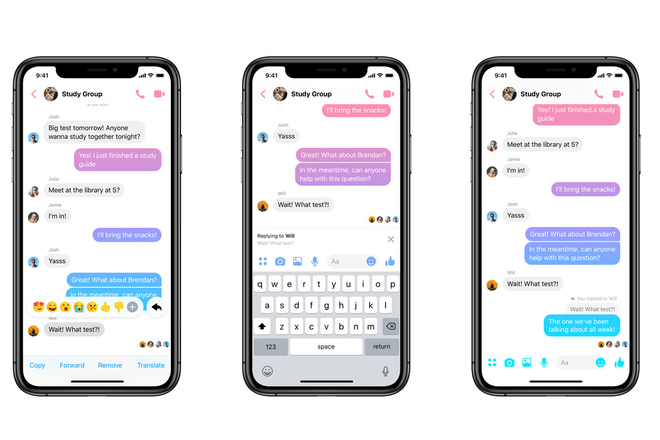 Facebook Messenger cho reply ri&ecirc;ng từng tin nhắn, thoải m&aacute;i spam groupchat kh&ocirc;ng lo bị loạn - Ảnh 1.