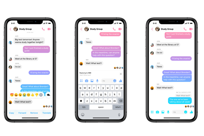 Facebook Messenger cho reply riêng từng tin nhắn, thoải mái spam groupchat không lo bị loạn - Ảnh 1.