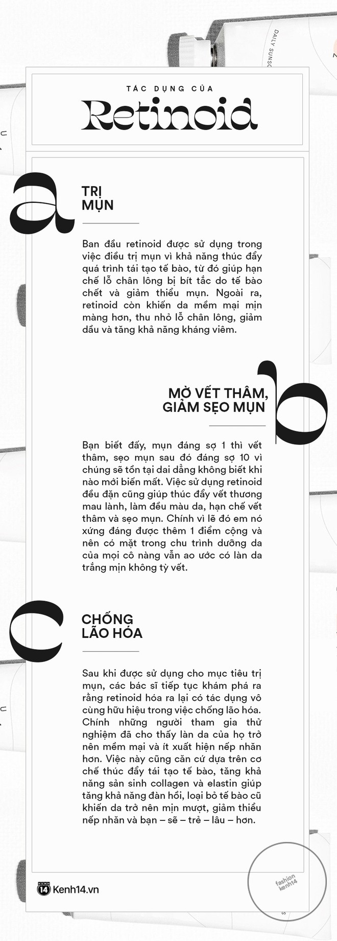 Retinoid &ndash; &ldquo;si&ecirc;u anh h&ugrave;ng&rdquo; vừa gi&uacute;p giảm mụn, mờ th&acirc;m lại chống l&atilde;o h&oacute;a m&agrave; b&aacute;c sĩ da liễu n&agrave;o cũng d&ugrave;ng - Ảnh 6.