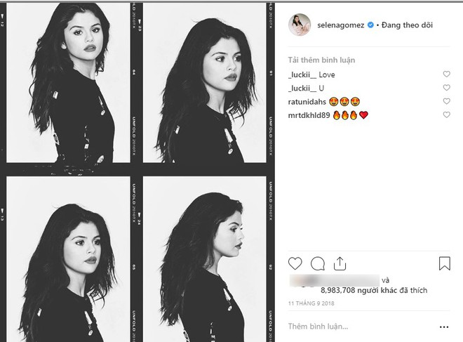 Bị Ariana Grande soán ngôi nữ hoàng Instagram nhưng Selena Gomez vẫn là thánh sống ảo bậc nhất vì lí do này - Ảnh 4.