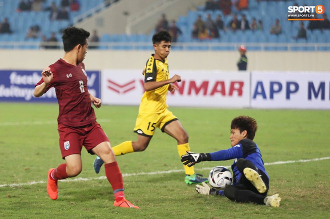 U23 Thái Lan thắng hủy diệt U23 Brunei 8 bàn không gỡ, gây áp lực lên U23 Việt Nam - Ảnh 1.