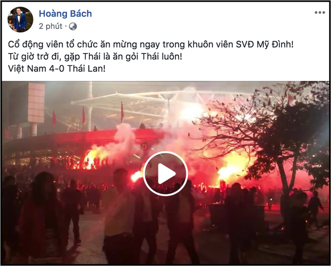 Sao Việt vỡ oà trước chiến thắng đậm nhất trong lịch sử của đội tuyển Việt Nam trước U23 Thái  Lan - Ảnh 1.