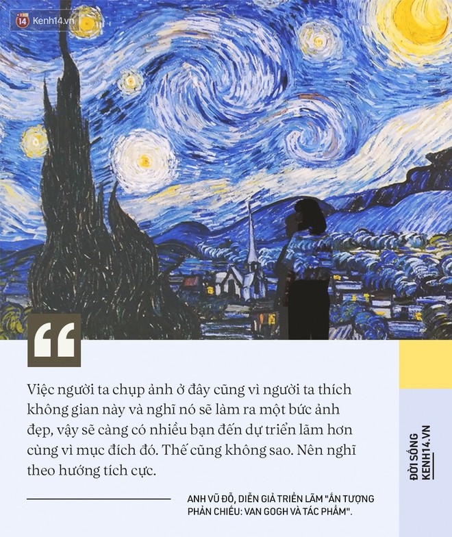 Check-in thì đã sao, chính diễn giả tại triển lãm Van Gogh ở VCCA cho biết: Tôi thấy các bạn tham gia rất lịch sự và nghiêm túc - Ảnh 14.