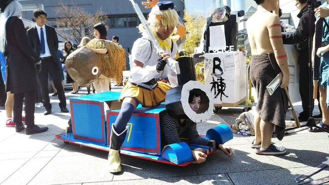 Lễ tốt nghiệp tại Nhật Bản: Bằng tốt nghiệp không quan trọng bằng việc đọ cosplay xem ai lầy lội hơn! - Ảnh 7.