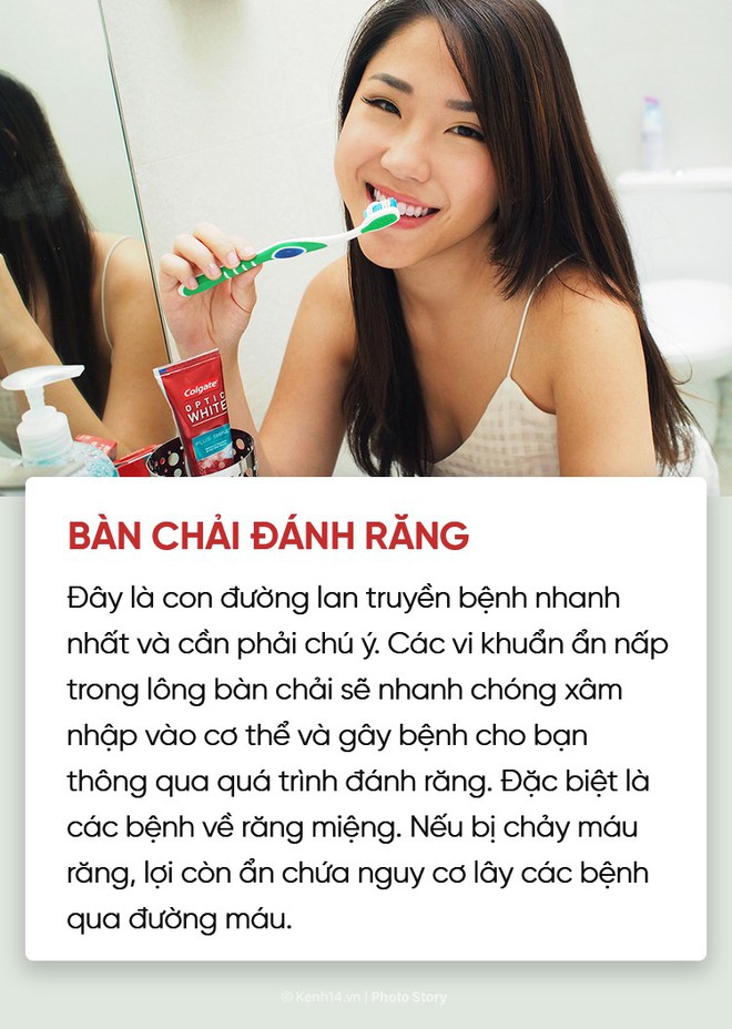 Ngừng ngay việc dùng chung những vật dụng này, để không mang bệnh vào người - Ảnh 11.