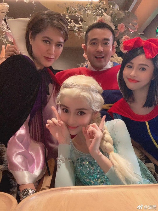 Sinh nhật ho&agrave;nh tr&aacute;ng của Angela Baby: Nữ ch&iacute;nh cosplay Elsa, d&agrave;n bạn quẩy hết m&igrave;nh, nhưng &ocirc;ng x&atilde; kh&ocirc;ng c&oacute; mặt? - Ảnh 4.