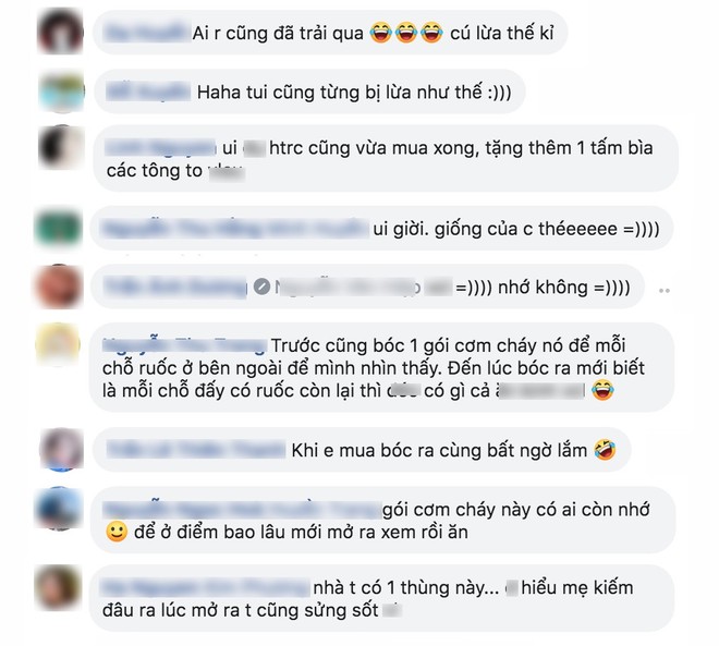 C&uacute; lừa ai cũng mắc khi mua cơm ch&aacute;y: d&ugrave; cầm tr&ecirc;n tay, xem x&eacute;t dọc ngang tr&aacute;i phải rồi vẫn d&iacute;nh dớp - Ảnh 4.