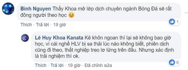 Trước cơ hội trở lại ĐT Việt Nam, cựu trợ lý ngôn ngữ Lê Huy Khoa bình luận một câu khiến nhiều người suy ngẫm - Ảnh 2.