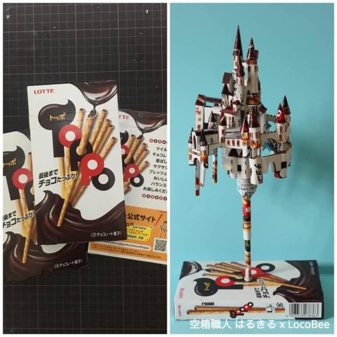 M&ecirc; mẩn trước loạt m&ocirc; h&igrave;nh nghệ thuật được l&agrave;m từ bao b&igrave; b&aacute;nh kẹo - Ảnh 5.