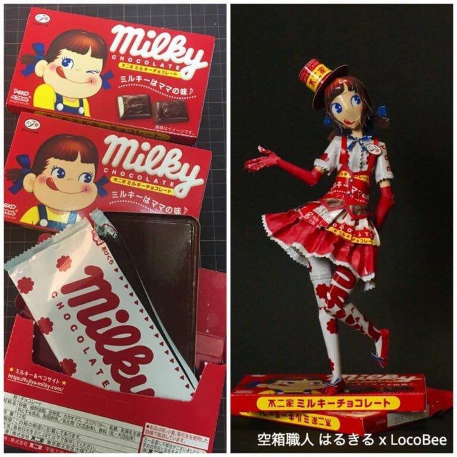 M&ecirc; mẩn trước loạt m&ocirc; h&igrave;nh nghệ thuật được l&agrave;m từ bao b&igrave; b&aacute;nh kẹo - Ảnh 6.