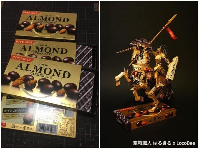 M&ecirc; mẩn trước loạt m&ocirc; h&igrave;nh nghệ thuật được l&agrave;m từ bao b&igrave; b&aacute;nh kẹo - Ảnh 11.