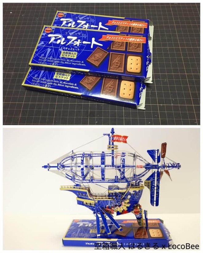 M&ecirc; mẩn trước loạt m&ocirc; h&igrave;nh nghệ thuật được l&agrave;m từ bao b&igrave; b&aacute;nh kẹo - Ảnh 13.