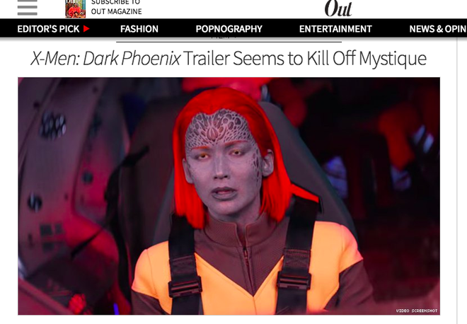 Mystique vừa xuất hiện ở trailer Dark Phoenix đ&atilde; bị cả thế giới thi nhau troll lia lịa - Ảnh 2.