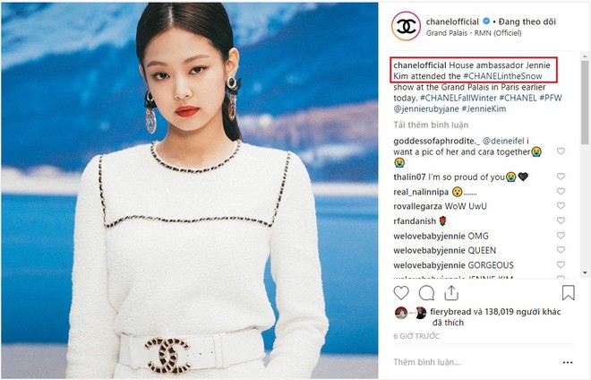 Lần đầu tiên, Jennie chính thức xuất hiện với cương vị đại sứ trên Instagram của Chanel - Ảnh 1.