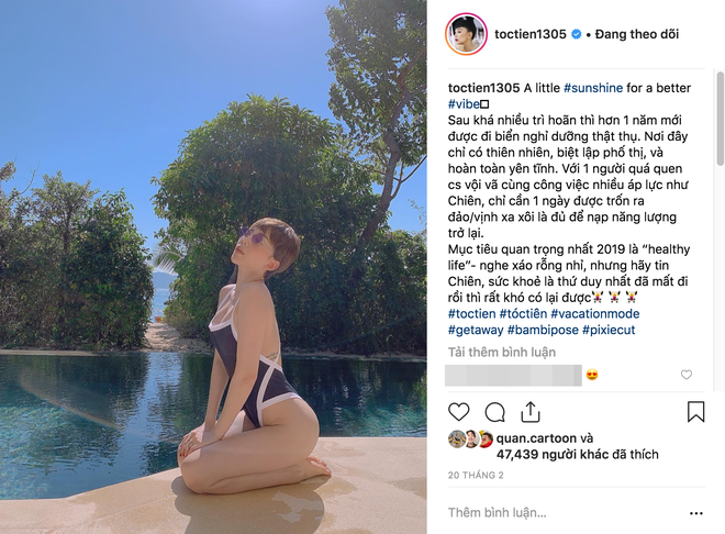 Sở hữu body đỉnh như Tóc Tiên thì ai cũng muốn đi biển 1 ngày, mặc đủ loại bikini chụp hình đăng cả tháng - Ảnh 2.