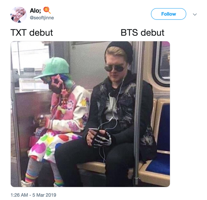 Ng&atilde; ngửa với c&aacute;ch netizen so s&aacute;nh BTS thời mới ra mắt với đ&agrave;n em TXT: B&ecirc;n địa ngục, b&ecirc;n thi&ecirc;n đ&agrave;ng - Ảnh 8.