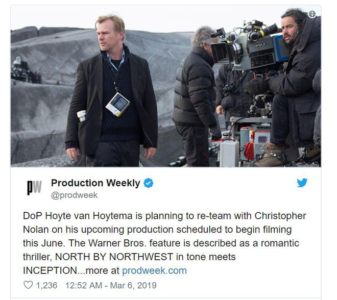 Đạo diễn trứ danh Christopher Nolan chơi lớn khi trộn đủ thể loại phim vào bom tấn tiếp theo - Ảnh 2.