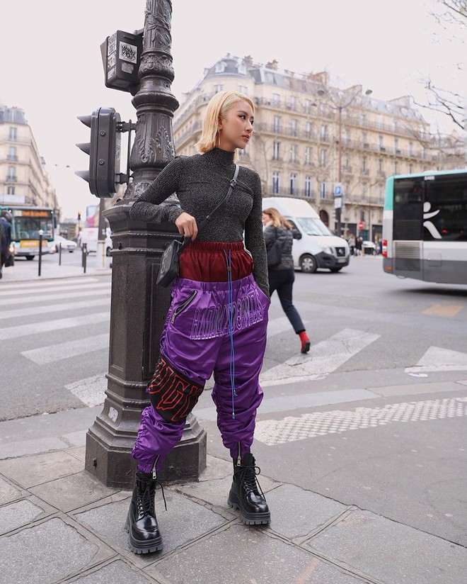 Xét khoản mặc dị tại Paris Fashion Week mùa này, Quỳnh Anh Shyn mà nhận hạng 2 chắc không ai dám làm số 1 - Ảnh 8.