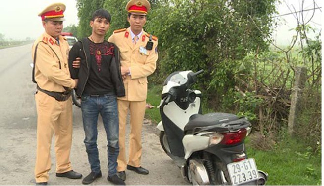 Trộm xe SH ở Hà Nội, bị tóm gọn khi mang về Thái Bình tiêu thụ - Ảnh 1.