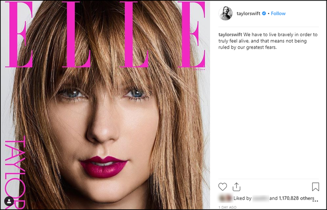 Taylor Swift viết tâm thư 3000 chữ cho tạp chí Elle, giải thích vì sao lại khóa hết comment trên Instagram - Ảnh 2.