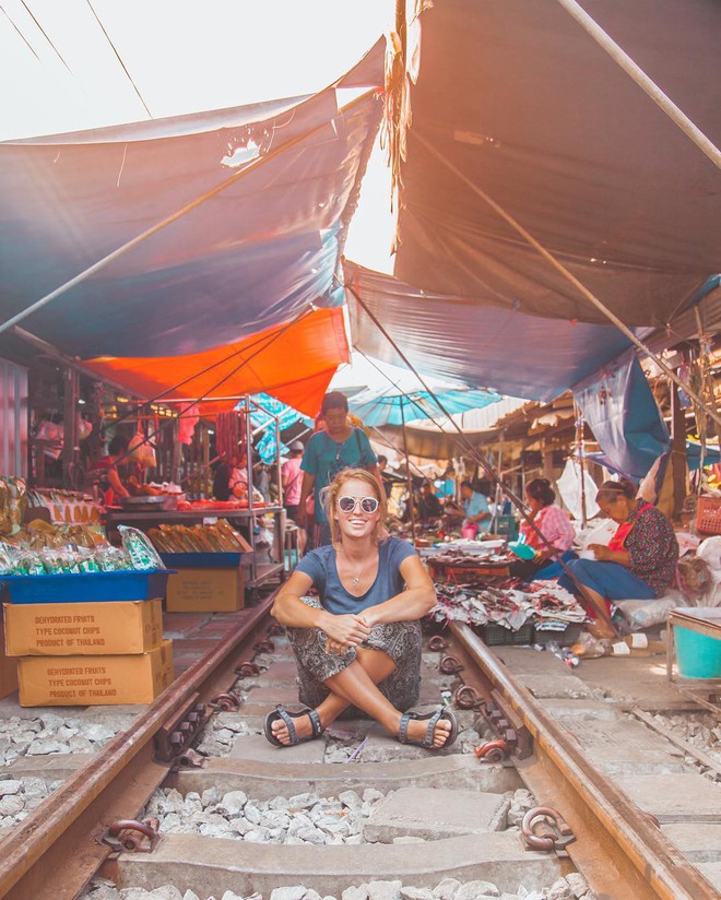 Đã dò ra đường đến khu chợ đường ray độc nhất vô nhị nằm ở ngoại ô Bangkok - Ảnh 12.