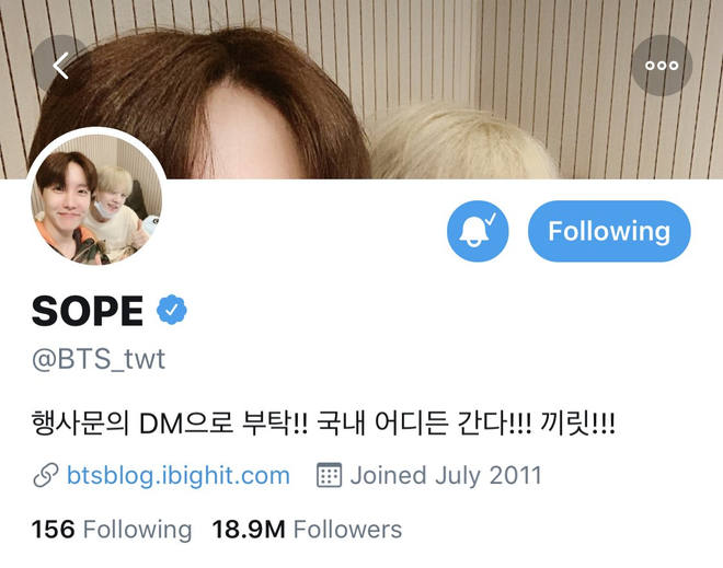 Giới thiệu về Sope BTS