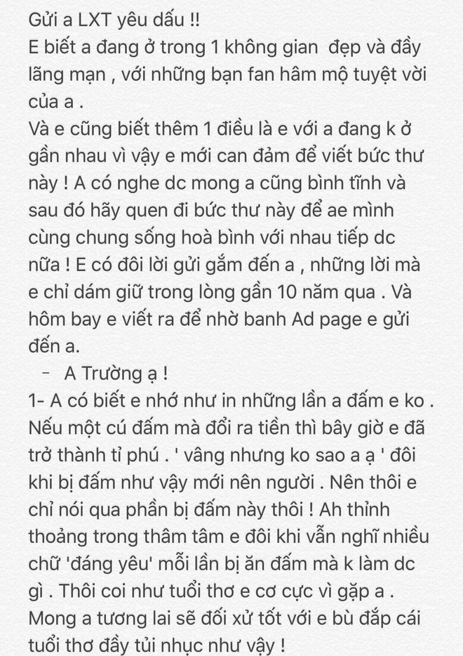 Văn Toàn viết tâm thư cho Xuân Trường: Nếu mỗi cú đấm của anh đổi ra tiền thì em đã thành tỉ phú - Ảnh 1.