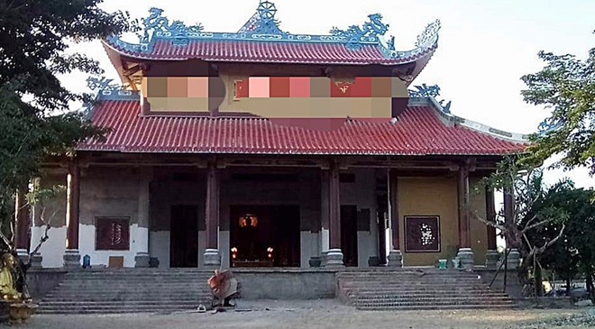 Sư trụ trì chùa ở Quảng Nam bị người đàn ông nghi bị tâm thần chém trọng thương - Ảnh 1.