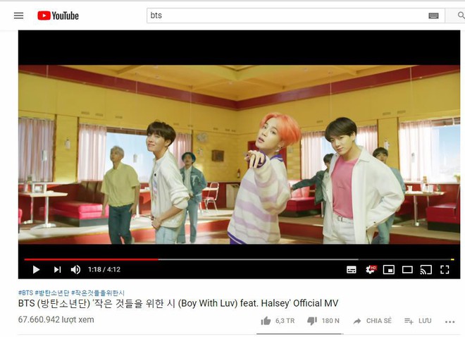 Fan nhà BTS chớ vội mừng với siêu kỉ lục về lượt xem của “Boy with Luv”: Lịch sử bị trừ hàng chục triệu view vẫn còn như mới hôm qua đây - Ảnh 1.