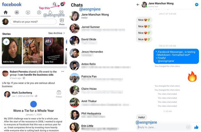 Messenger sẽ về một nhà trên ứng dụng Facebook gốc sau 5 năm xa cách? - Ảnh 1.
