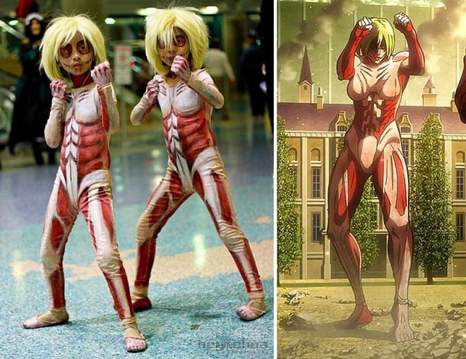 Chihiro và Chieko: Cặp chị em song sinh với tài cosplay thiên biến vạn hóa khiến MXH trầm trồ - Ảnh 9.